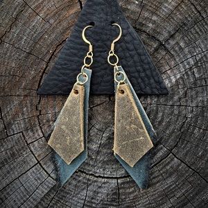 Leather Earrings
